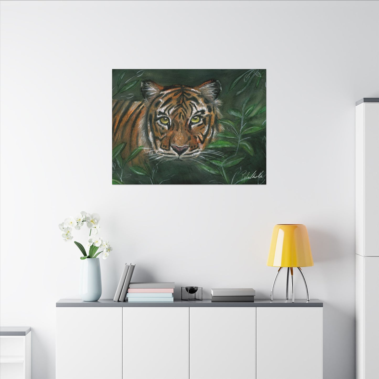 Jungle Tiger Canvas Gallery Wrap