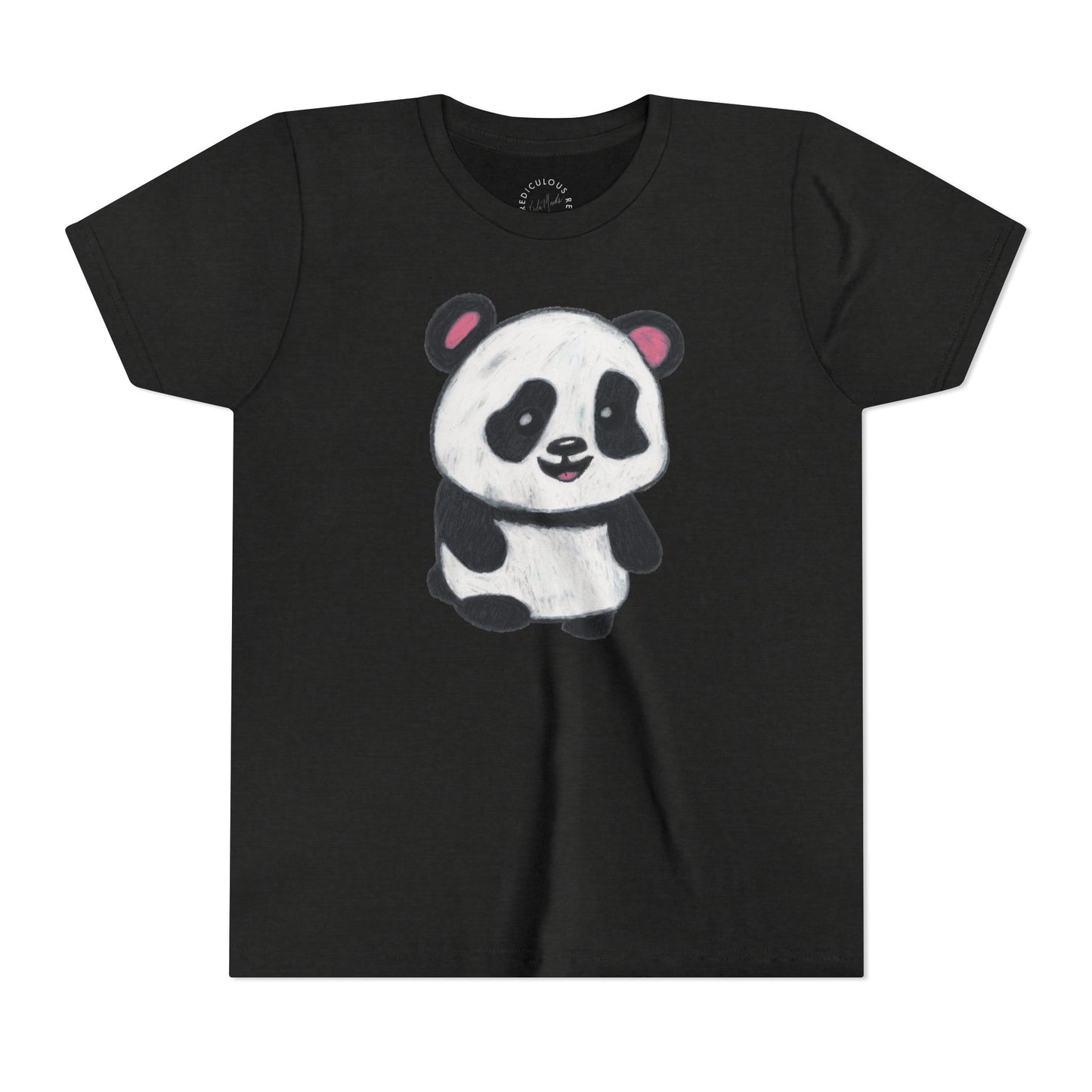 Kids Panda Tee — Cute Hand-Drawn Baby Panda Youth Shirt