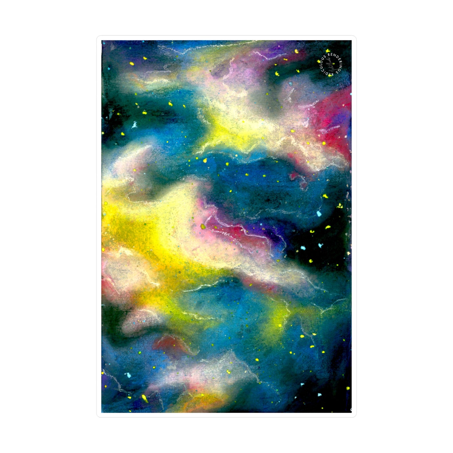 Sunrise Galaxy Kiss-Cut Vinyl Decals