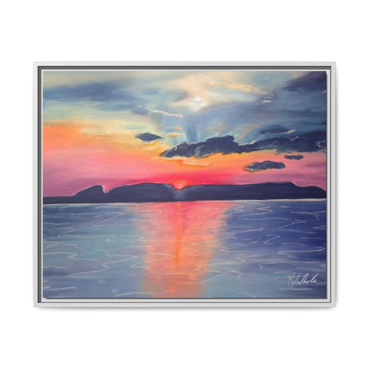 Sleeping Giant at Dawn Framed Wall Art