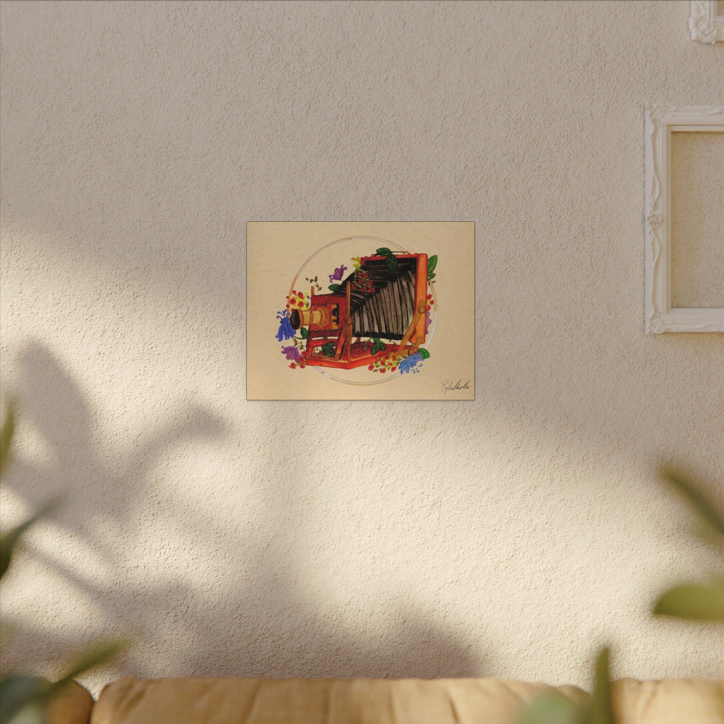 Vintage camera Canvas Gallery Wrap