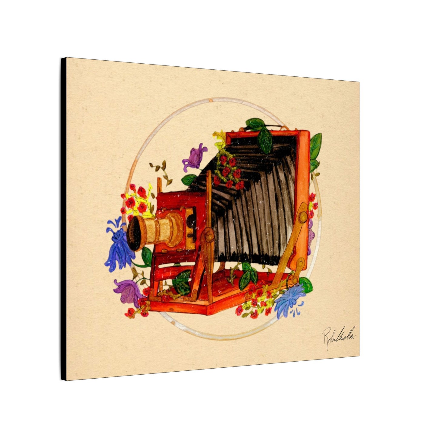 Vintage camera Canvas Gallery Wrap