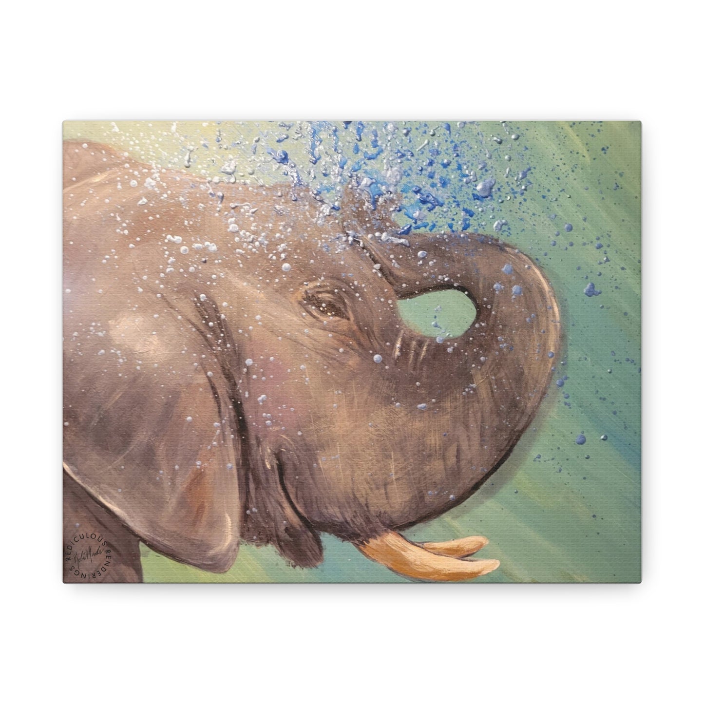 Elephant Canvas Gallery Wraps