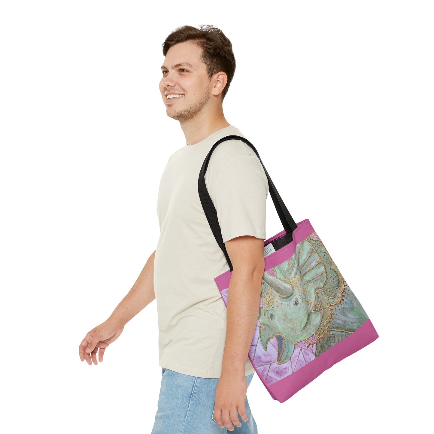 Triceratops Tote Bag