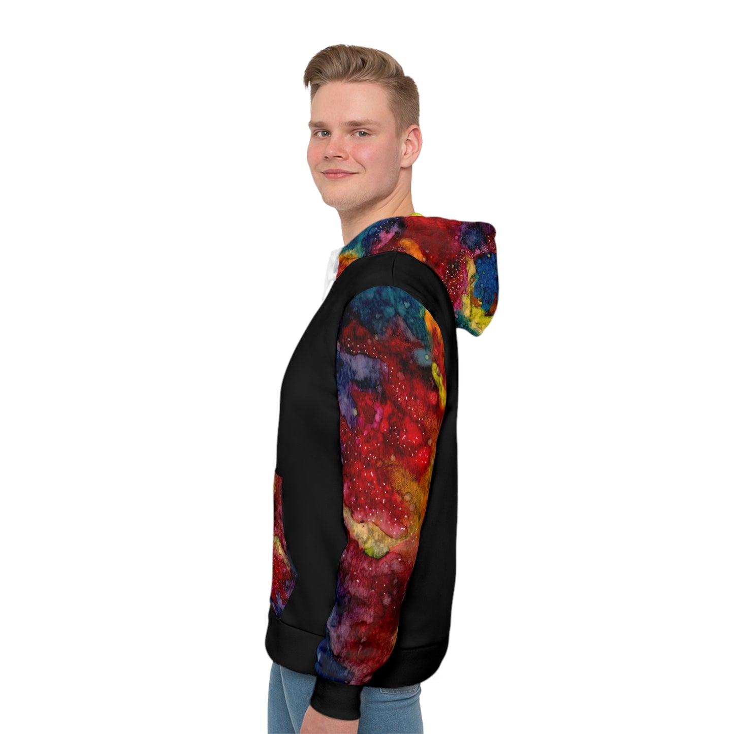 Sunset Clouds Galaxy Unisex Fashion Hoodie (AOP)