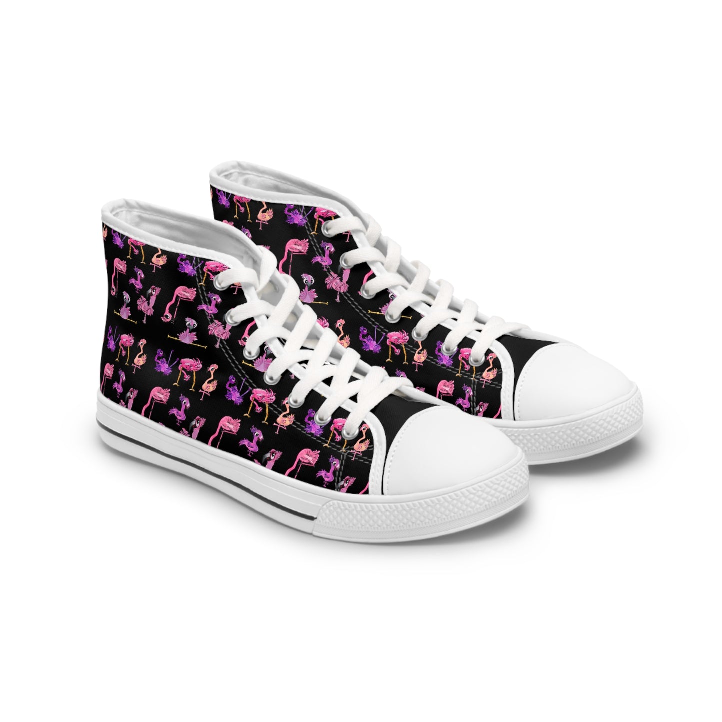 Unisex Flamingo Classic High Top Sneakers