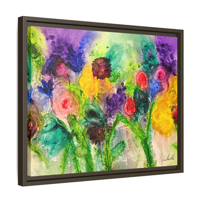 Abstract Flowers Framed Wall Art