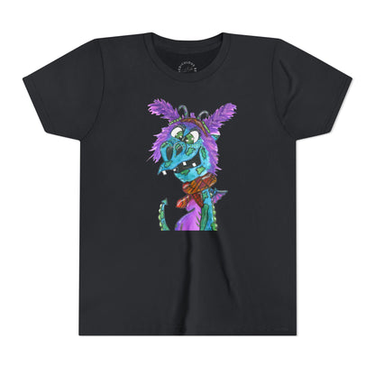Youth Tee — Colorful Friendly Monster Kids Graphic T-Shirt