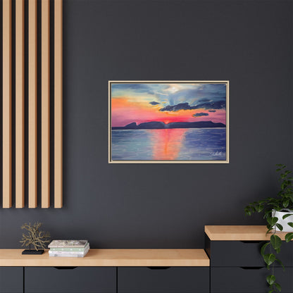 Sleeping Giant at Dawn Framed Wall Art