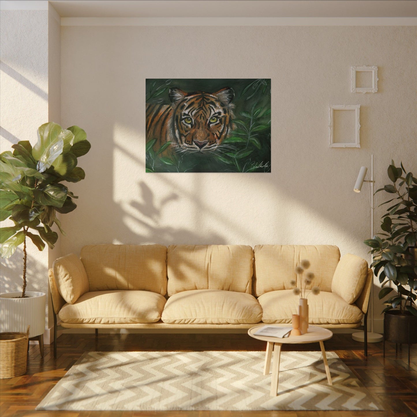 Jungle Tiger Canvas Gallery Wrap