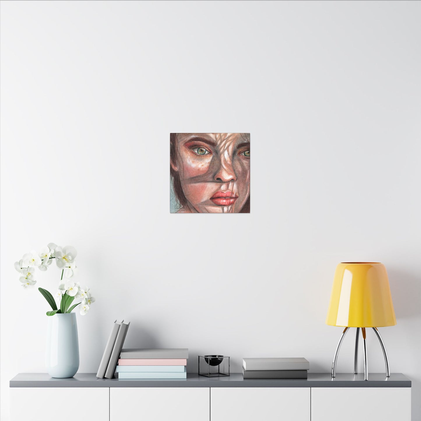 Woman In the Shadows Canvas Gallery Wrap