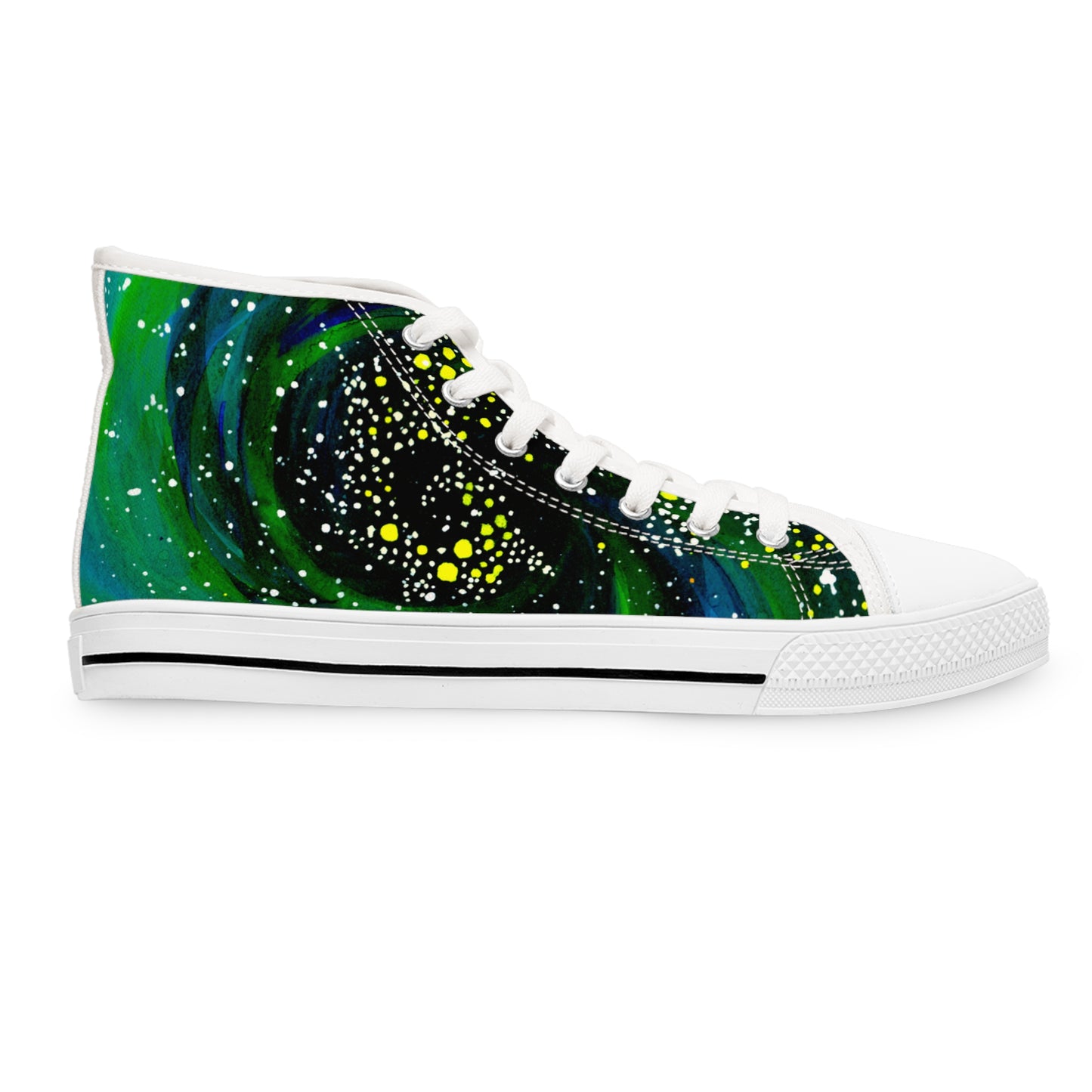 Spiral Galaxy Unisex Classic High Top Sneakers