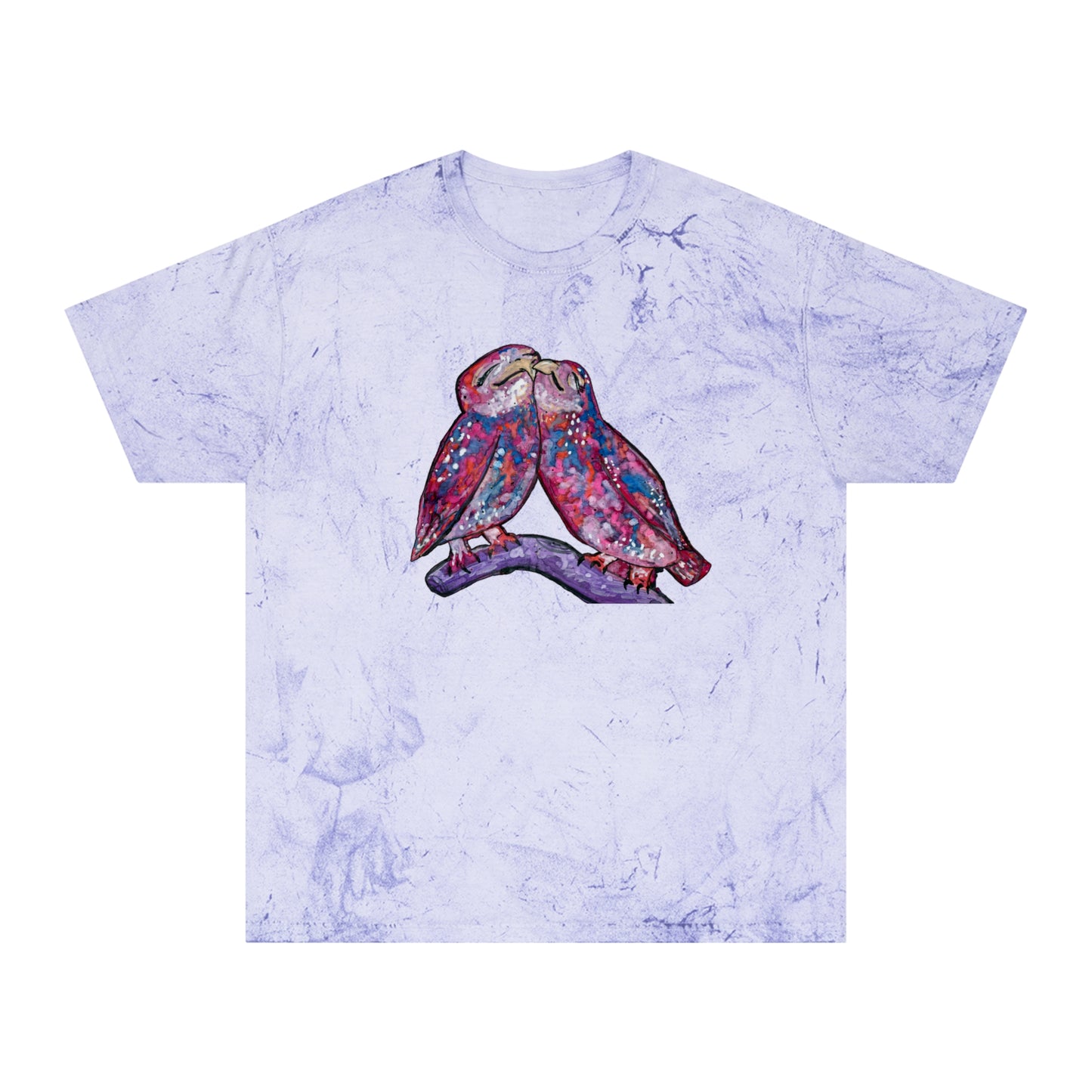 Love Owl Unisex Color Blast T-Shirt