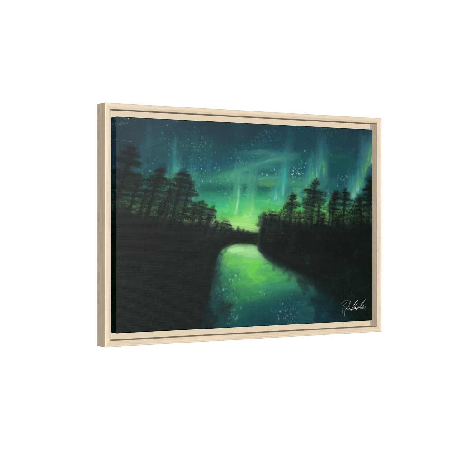 Northern Lights Framed Wall Art