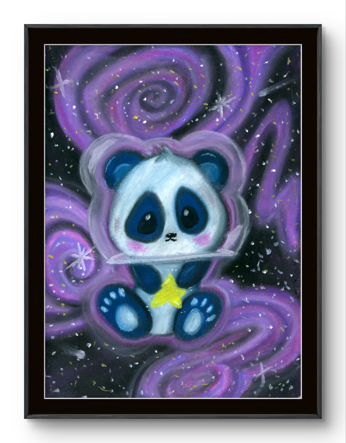 Space Panda 8x10 Museum Grade Fine Art Print